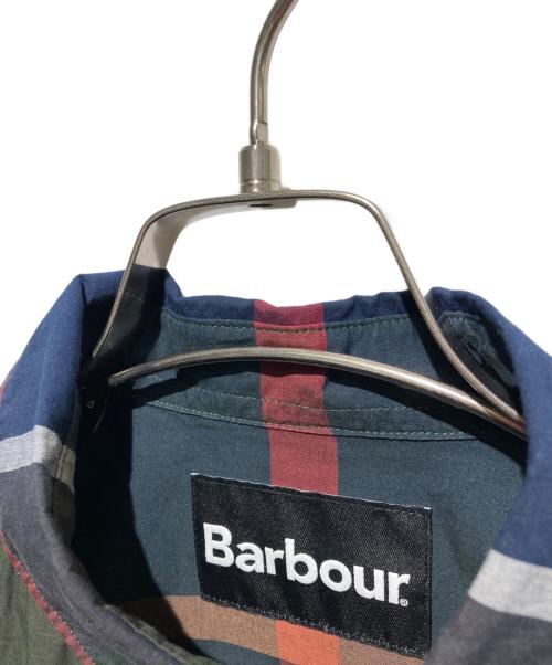 Barbour（バブアー）Barbour (バブアー) ラージ タータン チェック レギュラーカラー シャツ グリーン サイズ:38の古着・服飾アイテム