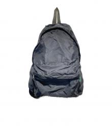 Herve Chapelier（エルベシャプリエ）の古着「USA製 ナイロンリュック」｜ブラック