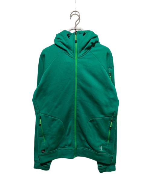 HAGLOFS（ホグロフス）HAGLOFS (ホグロフス) フリースジャケット グリーン サイズ:Mの古着・服飾アイテム