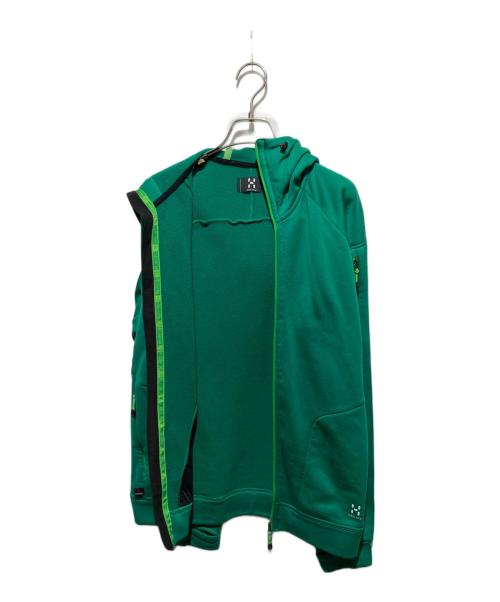 HAGLOFS（ホグロフス）HAGLOFS (ホグロフス) フリースジャケット グリーン サイズ:Mの古着・服飾アイテム