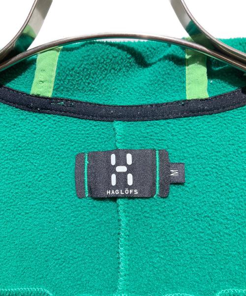 HAGLOFS（ホグロフス）HAGLOFS (ホグロフス) フリースジャケット グリーン サイズ:Mの古着・服飾アイテム