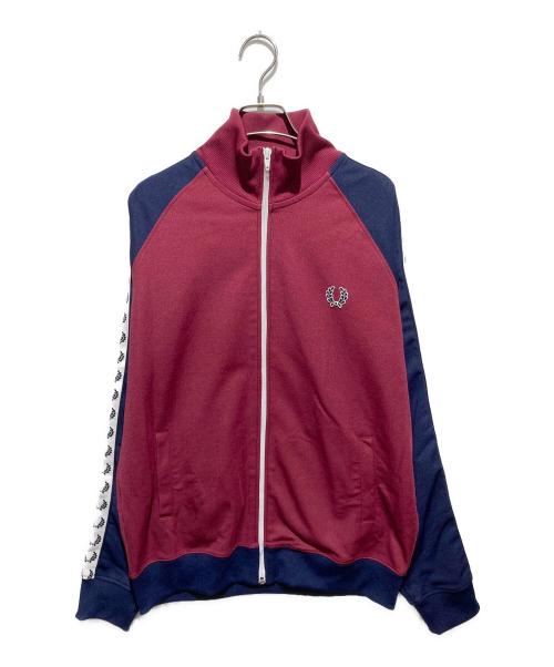 FRED PERRY（フレッドペリー）FRED PERRY (フレッドペリー) トラックジャケット パープル サイズ:Lの古着・服飾アイテム