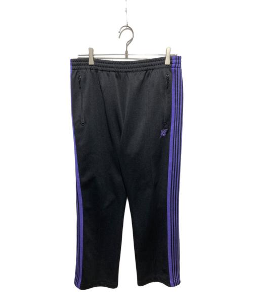 Needles（ニードルズ）Needles (ニードルズ) NARROW TRACK PANT トラックパンツ ブラック×パープル サイズ:Mの古着・服飾アイテム