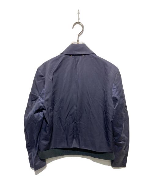 PAUL SMITH（ポールスミス）Paul Smith (ポールスミス) COMBINATION SHORT BLOUSON ネイビー サイズ:Lの古着・服飾アイテム