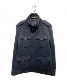 PS Paul Smith（ＰＳポールスミス）の古着「M-65 カシミヤ混 ミリタリージャケット」｜ブラック