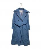 FRAY IDフレイ アイディー）の古着「ロングリバーコート」｜ブルー