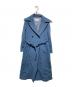 FRAY ID（フレイ アイディー）の古着「ロングリバーコート」｜ブルー