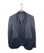 PAUL SMITHポールスミス）の古着「メインライン Deep Sea深海 ウール1Bテーラード」｜ブラック