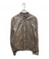premium theory（プレミアムセオリー）の古着「シングルライダースジャケット」｜ブラウン
