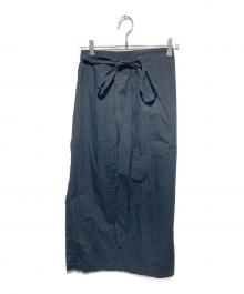 JUNYA WATANABE COMME des GARCONS（(ジュンヤワタナベ コムデギャルソン）の古着「AD1997 エンブロイダリーレースラップスカート」｜ブラック