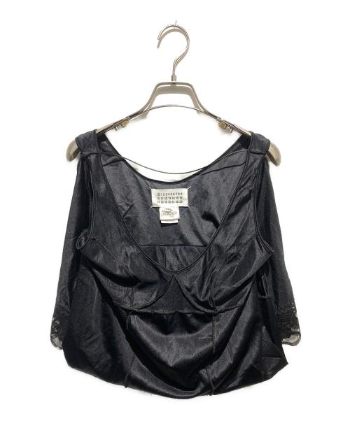 Martin Margiela 0（マルタン・マルジェラ ゼロ）Martin Margiela 0 (マルタン・マルジェラ ゼロ) 03ss アーティザナル ワンピース再構築バッグ ブラックの古着・服飾アイテム