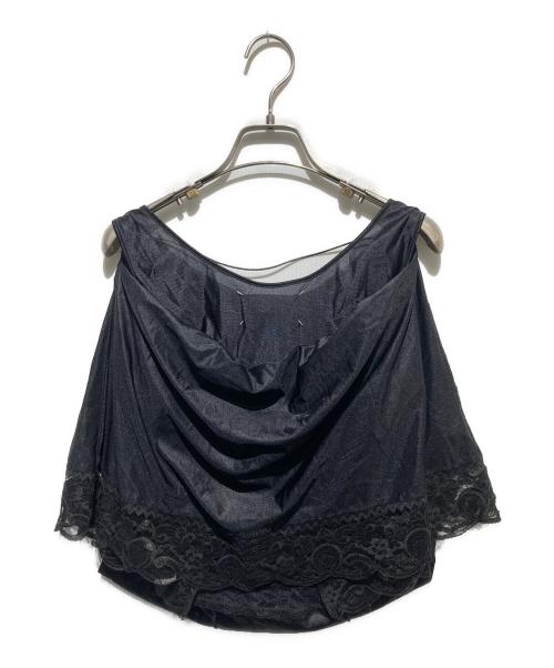 Martin Margiela 0（マルタン・マルジェラ ゼロ）Martin Margiela 0 (マルタン・マルジェラ ゼロ) 03ss アーティザナル ワンピース再構築バッグ ブラックの古着・服飾アイテム