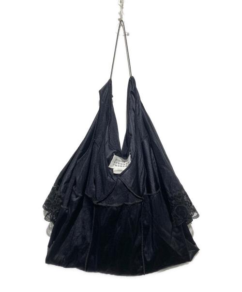 Martin Margiela 0（マルタン・マルジェラ ゼロ）Martin Margiela 0 (マルタン・マルジェラ ゼロ) 03ss アーティザナル ワンピース再構築バッグ ブラックの古着・服飾アイテム