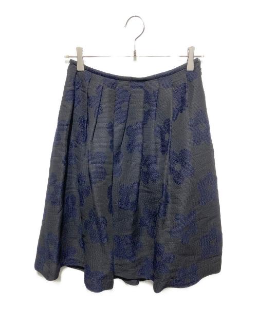 J&M DAVIDSON（ジェイ＆エム デヴィッドソン）J&M DAVIDSON (ジェイ＆エム デヴィッドソン) 花柄ボリュームスカート ブラック サイズ:不明の古着・服飾アイテム