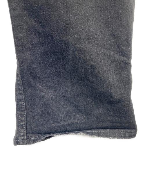 L.G.B（ルグランブルー）L.G.B (ルグランブルー) S-WOLF/BR+REDダメージデニムパンツ ブラック サイズ:30の古着・服飾アイテム