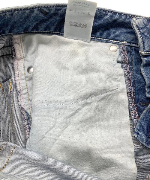 Francis T MOR.K.S（フランシストモークス）Francis T MOR.K.S (フランシストモークス) 装飾デニムパンツ インディゴ サイズ:2の古着・服飾アイテム