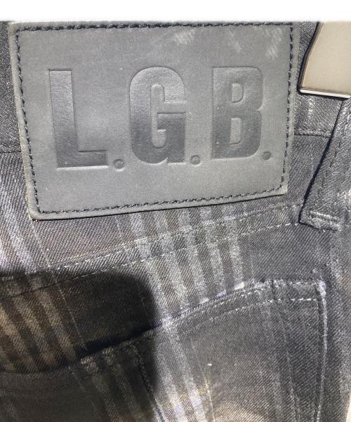 L.G.B（ルグランブルー）L.G.B (ルグランブルー) グラデーションパンツ ブラック×グレー サイズ:29の古着・服飾アイテム