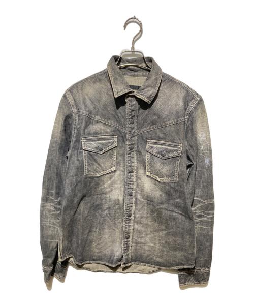 roar（ロアー）roar (ロアー) スタッズデニムジャケット ブラック サイズ:2の古着・服飾アイテム