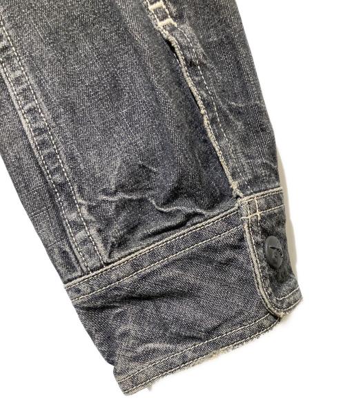 roar（ロアー）roar (ロアー) スタッズデニムジャケット ブラック サイズ:2の古着・服飾アイテム