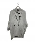EPOCAエポカ）の古着「ニットコクーンコート」｜グレー