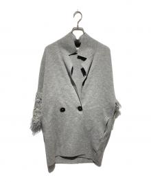 EPOCA（エポカ）の古着「ニットコクーンコート」｜グレー