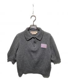 MARNI（マルニ）の古着「24AW マルニパッチポロ」｜グレー