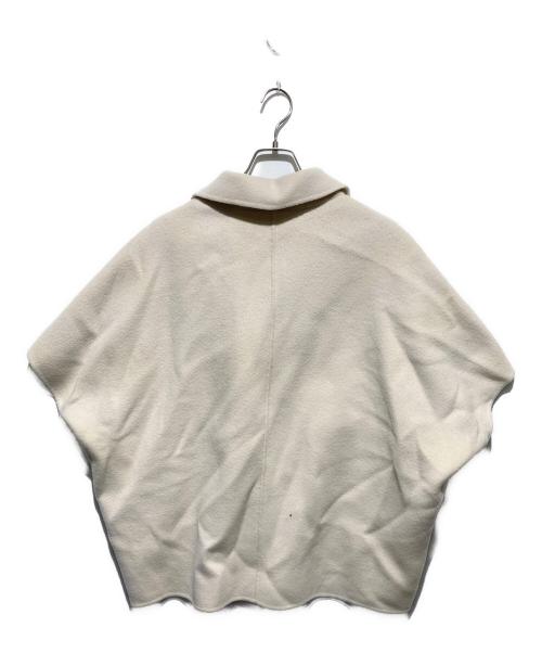 allureville（アルアバイル）allureville (アルアバイル) ビーバーハーフスリーブジレ ホワイト サイズ:2 未使用品の古着・服飾アイテム