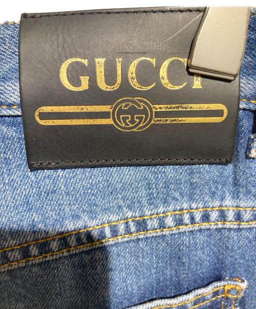 GUCCI（グッチ）GUCCI (グッチ) ホースビット付き 80s フィット デニム パンツ インディゴ サイズ:不明の古着・服飾アイテム