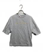 VALENTINOヴァレンティノ）の古着「MAISON De COUTURE Tシャツ」｜グレー
