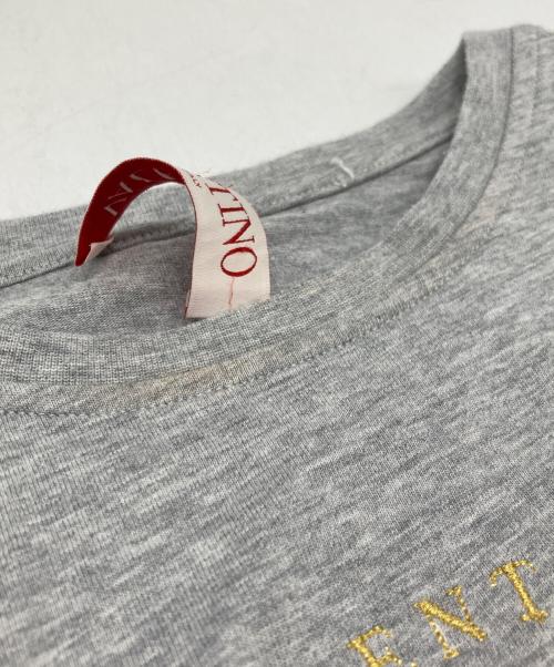 VALENTINO（ヴァレンティノ）VALENTINO (ヴァレンティノ) MAISON De COUTURE Tシャツ グレー サイズ:xxsの古着・服飾アイテム
