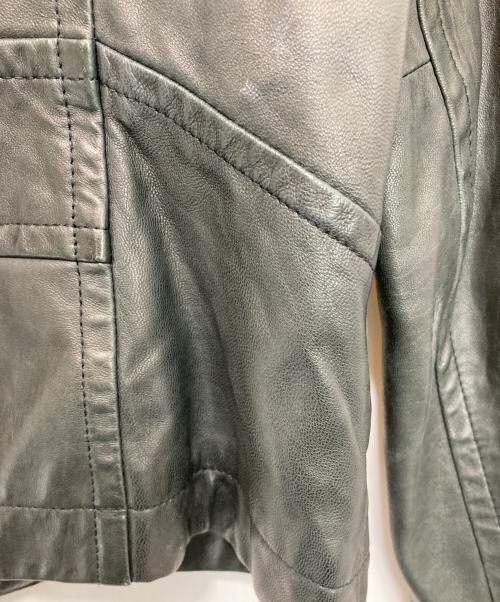 Diagram（ダイアグラム）Diagram (ダイアグラム) ライダースジャケット ブラック サイズ:38の古着・服飾アイテム