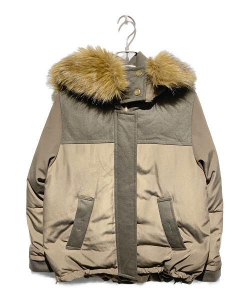 Diagram（ダイアグラム）Diagram (ダイアグラム) ダウンジャケット ブラウン サイズ:36の古着・服飾アイテム