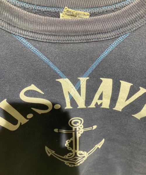 BUZZ RICKSON'S（バズリクソンズ）BUZZ RICKSON'S (バズリクソンズ) US NAVY プリントスウェット ネイビー サイズ:Sの古着・服飾アイテム