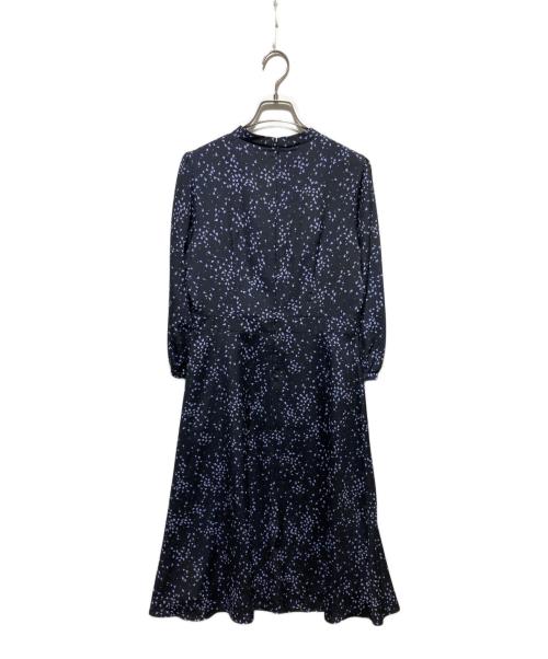 ReFLEcT（リフレクト）ReFLEcT (リフレクト) フラワープリントワンピース ネイビー サイズ:9 未使用品の古着・服飾アイテム