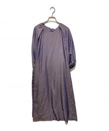 ReFLEcT（リフレクト）の古着「ブルーダンガリーワンピース」｜パープル