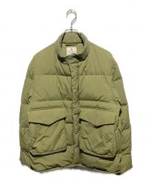 Snow peak（スノーピーク）の古着「23AW Recycled Down Jacket」｜グリーン