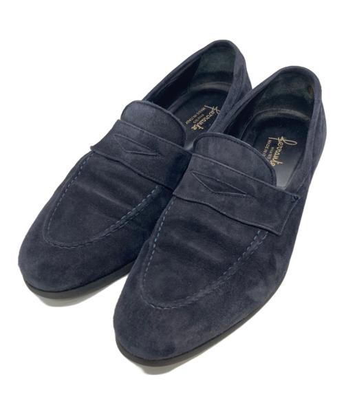 Ferrante（フェランテ）FERRANTE (フェランテ) ISEO  コインローファー ネイビー サイズ:7　2/1の古着・服飾アイテム