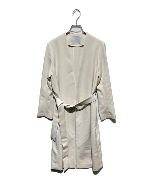 TIARA（ティアラ）TIARA (ティアラ) ベルテッドコート ベージュ サイズ:不明の古着・服飾アイテム