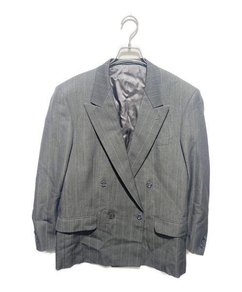 Paul Smith London（ポールスミスロンドン）Paul Smith London (ポールスミスロンドン) ダブルジャケット グレー サイズ:Mの古着・服飾アイテム