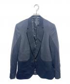 PAUL SMITHポールスミス）の古着「切替ウールテーラードジャケット」｜ブラック