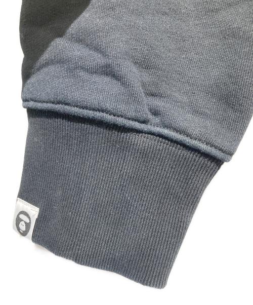 Aape BY A BATHING APE（エーエイプ バイ アベイシングエイプ）AAPE BY A BATHING APE (エーエイプ バイ アベイシングエイプ) ボーンサルプリントジップパーカー ブラック サイズ:Lの古着・服飾アイテム
