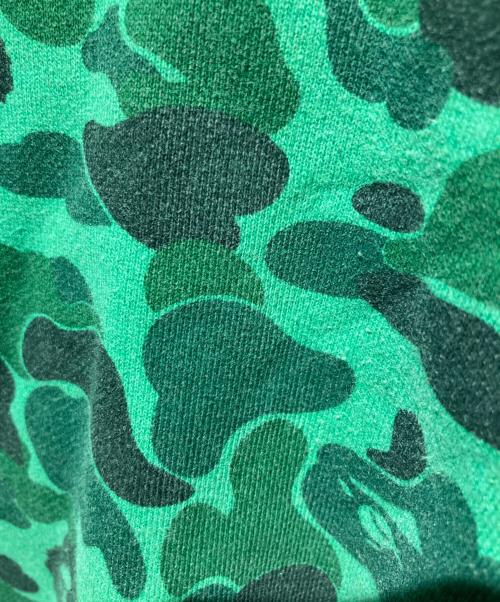 BAPE BY A BATHING APE（ベイプバイアベイシングエイプ）BAPE BY A BATHING APE (ベイプバイアベイシングエイプ) サルカモジップパーカー グリーン サイズ:Mの古着・服飾アイテム