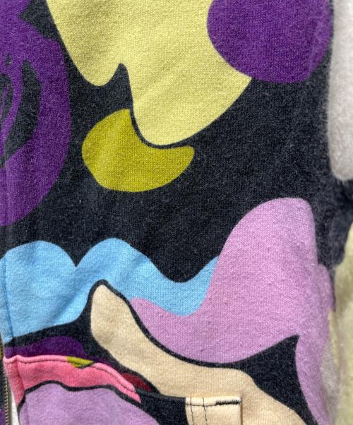 A BATHING APE（ア ベイシング エイプ）A BATHING APE (ア ベイシング エイプ) Giant multi camo ジップパーカー マルチカラー サイズ:Lの古着・服飾アイテム