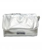 OUTDOOR×U by SPICK&SPANアウトドア×ユー バイ スピック＆スパン）の古着「別注ショルダートートバッグ」｜シルバー