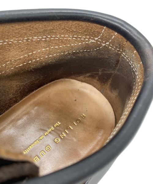 ROLLING DUB TRIO（ローリングダブトリオ）ROLLING DUB TRIO (ローリングダブトリオ) COUPEN/コッペンワークブーツ ブラック サイズ:8Hの古着・服飾アイテム