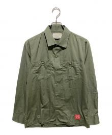 NEIGHBORHOOD（ネイバーフッド）の古着「長袖シャツ」｜カーキ