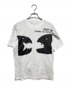 COMME des GARCONS SHIRTコムデギャルソンシャツ）の古着「01SS プリント魚Ｔシャツ」｜ホワイト