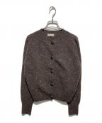 MARGARET HOWELLマーガレットハウエル）の古着「ドネガルウールカーディガン」｜ブラウン