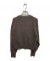 MARGARET HOWELL (マーガレットハウエル) ドネガルウールカーディガン ブラウン サイズ:2：9000円