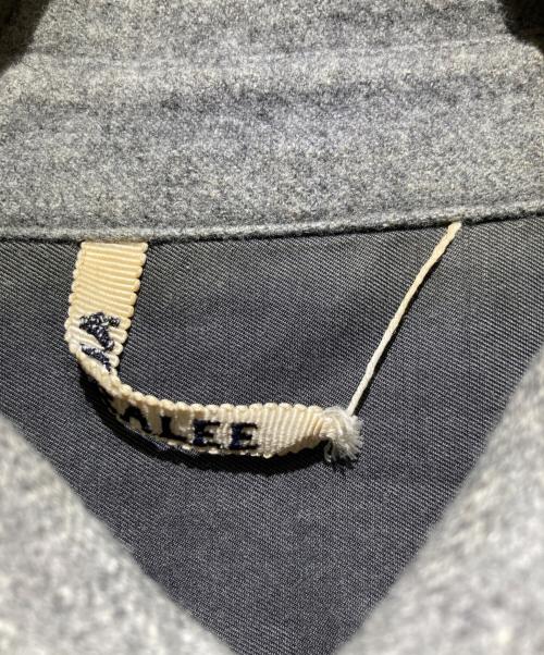 AURALEE（オーラリー）AURALEE (オーラリー) ウールシャツ グレー サイズ:4の古着・服飾アイテム